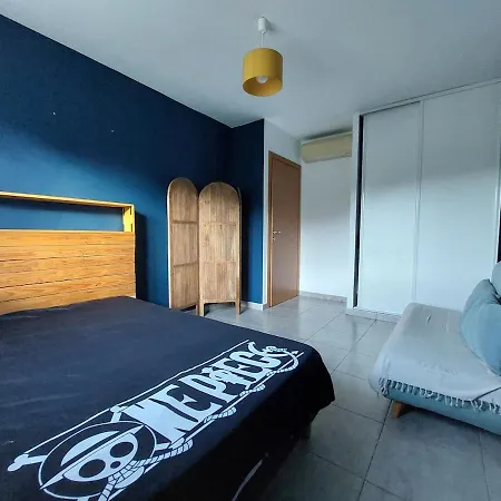 Holiday home Family 115m2, 3 Bedrooms 2 Bathrooms Ac Terrace Bbq *